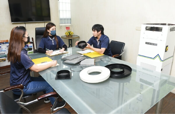 Office Space Air Purifier Installation Sample