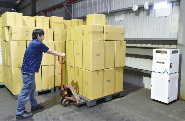 Factory Air Purifier Installation Sample